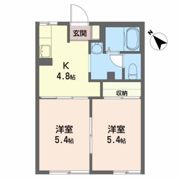 ハイツKKの間取り画像