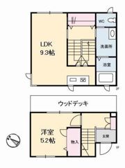 BEREO古野上の間取り画像