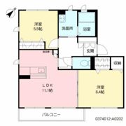 ヴィラ グリーン A棟の間取り画像