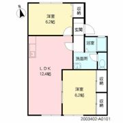 セジュールKIの間取り画像