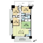 エクシオ中浦和レジデンスの間取り画像