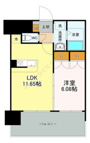 アルティザ仙台花京院の間取り画像