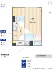 フロレスタ中野の間取り画像