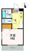 エスポワール井上の間取り画像
