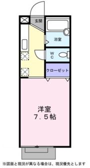 コーポ・グランデュールの間取り画像