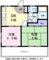 東住吉マンションの間取り画像