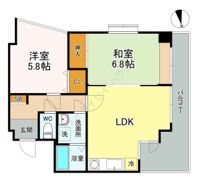 テルージュ菊名Ⅱの間取り画像