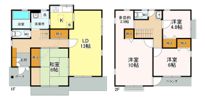 番田清水貸家の間取り画像