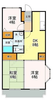 メゾンベール桜台の間取り画像
