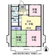クローバーハイツの間取り画像