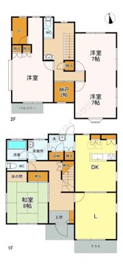 今関邸貸家の間取り画像