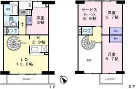 グランドゥール鶴ヶ島の間取り画像