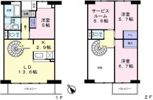 グランドゥール鶴ヶ島の間取り画像