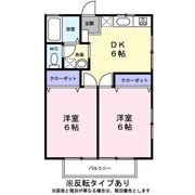 ソレジオ幸子二番館の間取り画像