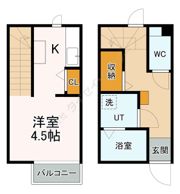 パレッタ小本EASTの間取り画像