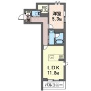 フォンターナ 鈴谷の間取り画像