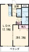 Tea Potの間取り画像