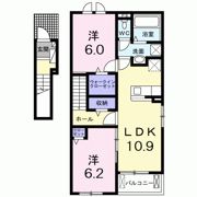 サウス ブリーズ ショウワの間取り画像
