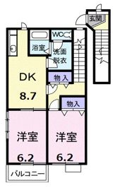 ローズデールの間取り画像