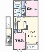 サンソラーナの間取り画像