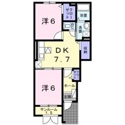 フィオーレ・ユリアⅠの間取り画像