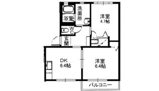 ラ・パルテール原尾島の間取り画像
