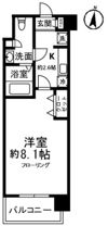 シティコート所沢の間取り画像