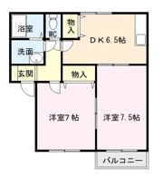 グランディール装束の間取り画像