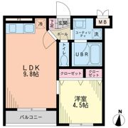 ツーピースの間取り画像