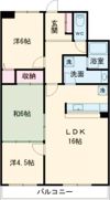 レヂオンス湯の川の間取り画像