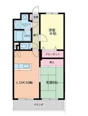 フォーシーズン田名Ⅱの間取り画像
