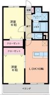 フォーシーズン田名Ⅱの間取り画像