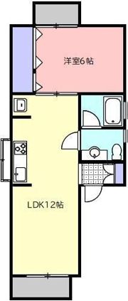 ハイツ八番館の間取り画像