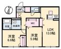 シエルクレール B棟の間取り画像