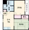 第2エイサイハイムの間取り画像
