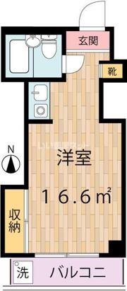 テンピーハイムの間取り画像