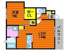 プレイン・パイン Cの間取り画像