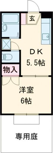 アプリコットKの間取り画像