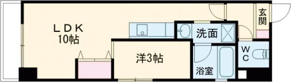 エオナス浜田の間取り画像