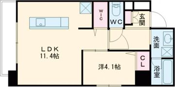 PLUMERIA駅南の間取り画像