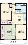 サンライズパレスの間取り画像