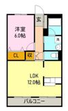 エステートⅡの間取り画像
