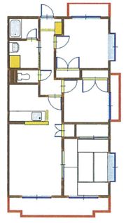 ラークビレッジの間取り画像