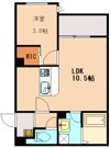 Crecia片野Ⅱの間取り画像