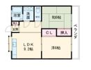 カーディナルB棟の間取り画像