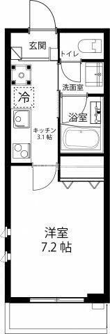 アムール・ワンの間取り画像