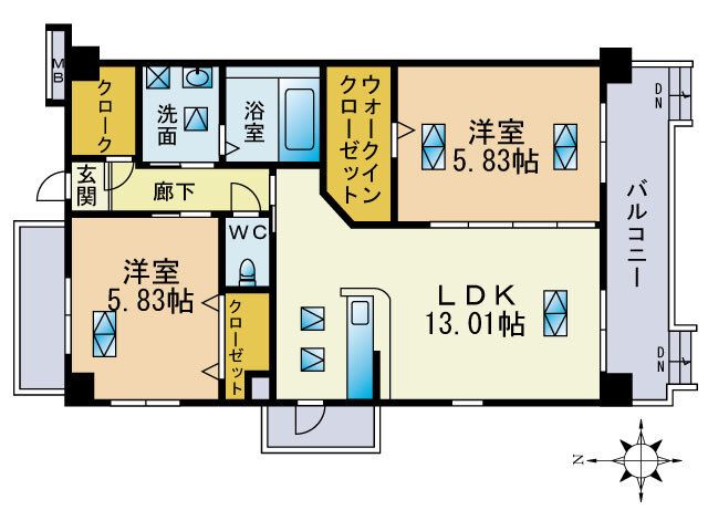 間取図