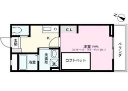 シクレッツァカーサKTの間取り画像