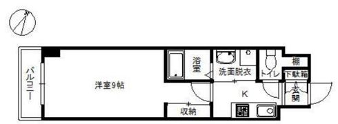 ヴェールMの間取り画像