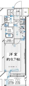 レガリス亀戸の間取り画像